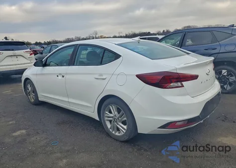 2020 Hyundai Elantra Sel z USA, uszkodzony, nr VIN 5NPD84LF5LH569385